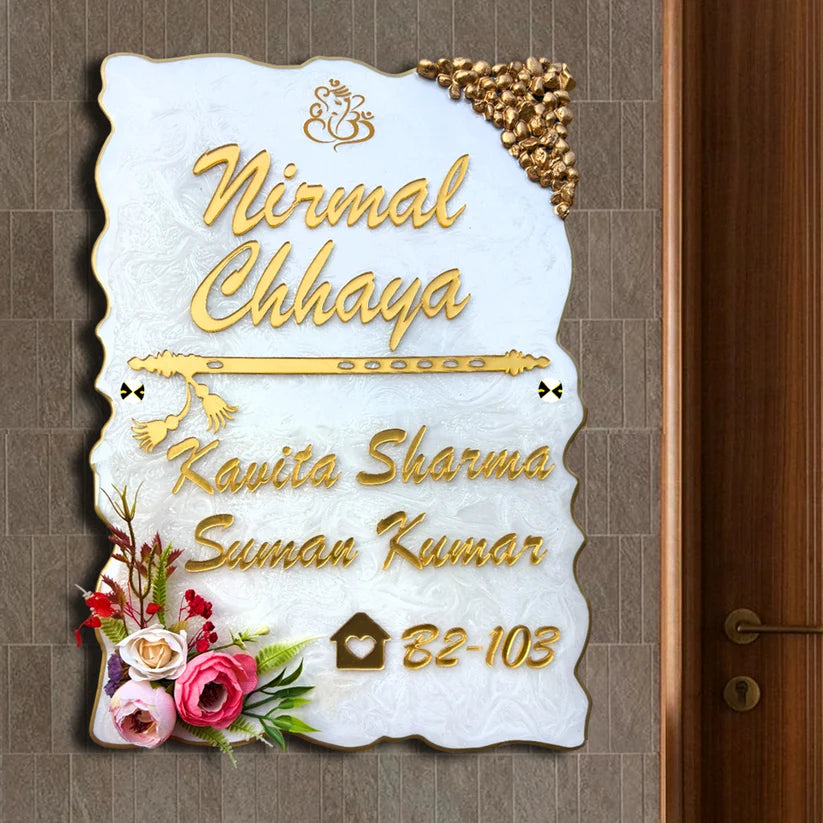 Resin & Acrylic Name Plate