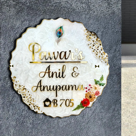 Customized Resin & Acrylic Name Plate