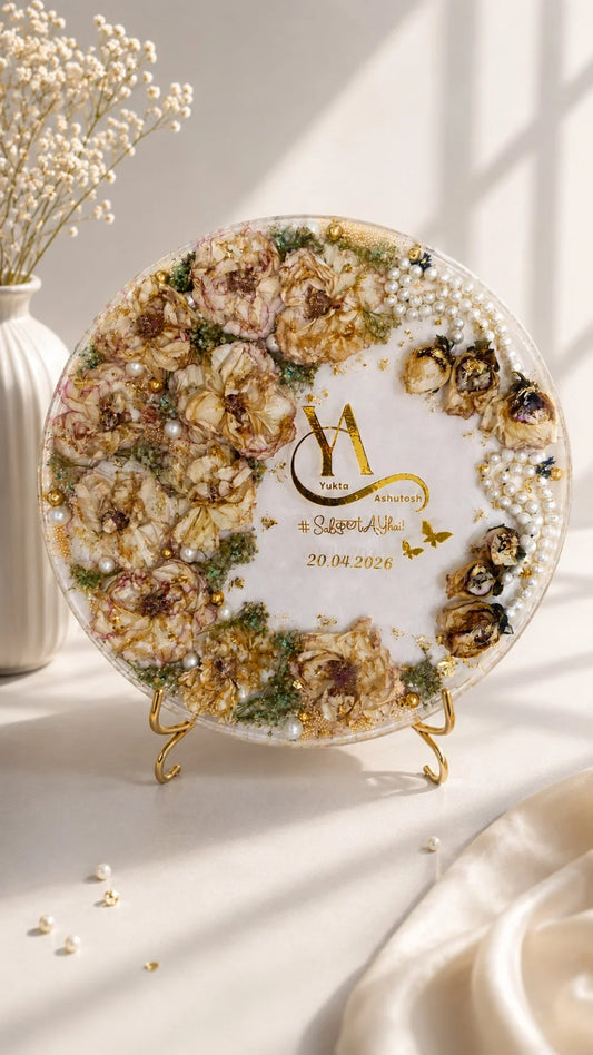 Personalized Floral Varmala Preservation