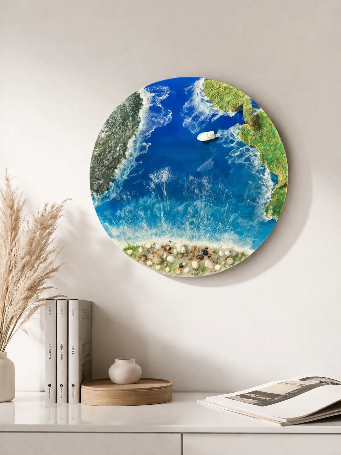 Ocean Resin Wall Art
