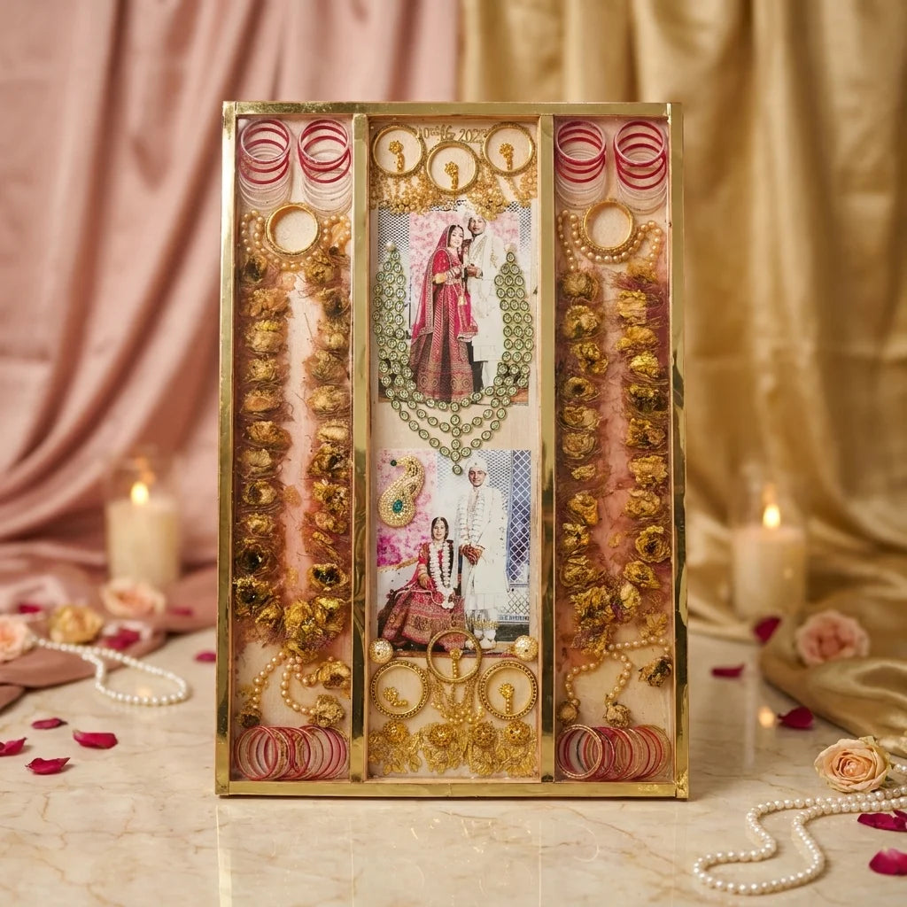 Wedding Memory Preservation Resin Frame