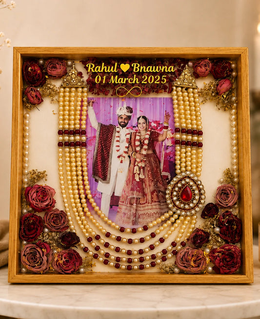 Wedding Varmala Preservation Frame