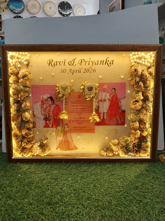 Customize  Varmala Preservation Frame