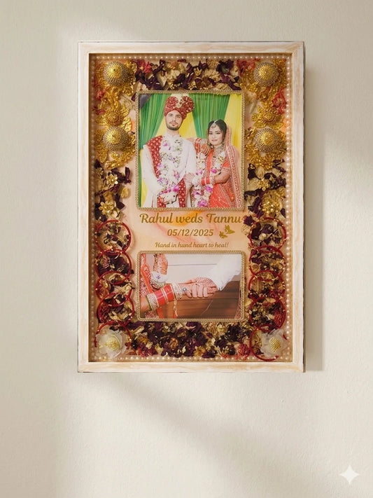 Wedding Varmala Preservation Frame