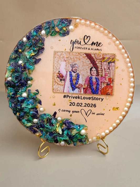 Wedding Flowers Varmala Preservation Frame